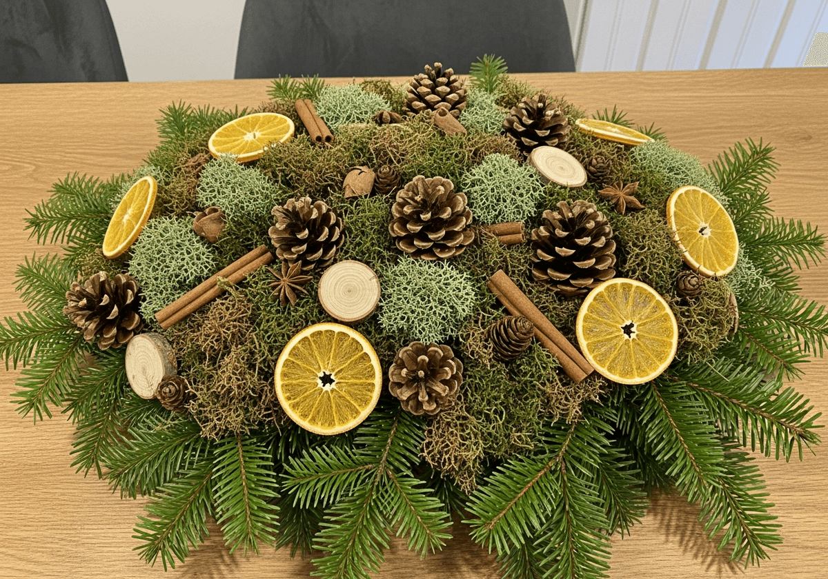 Naturalne stroiki świąteczne – hit 2025 roku